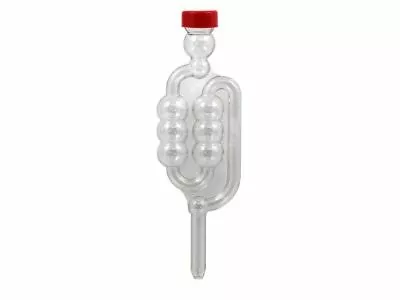 Fermentation 6 Chamber Bubbler Airlock For Demi-John With Red Cap Homebrew • £2.99