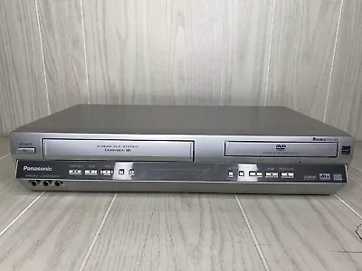 Panasonic Omnivision 4 Head Hi Fi Stereo VHS VCR/DVD Player PV-D4745S No Remote • $56.04