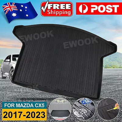 Heavy Duty Cargo Mat Boot Liner Luggage Tray For Mazda CX5 CX-5 KF 2017-2024 • $46.85