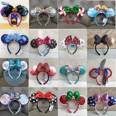 120 Styles Disney Parks Loungefly Bow Minnie Mouse Ears Collection  Headband • $15.49