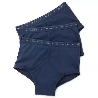 Jockey Classic Y-Front Value 3-Pack M90603 Navy • $43.95