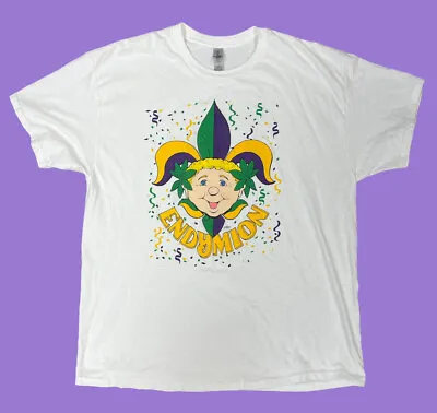 New Orleans Mardi Gras 2023 Endymion Logo T-shirt Size XL Throw  • $19.99