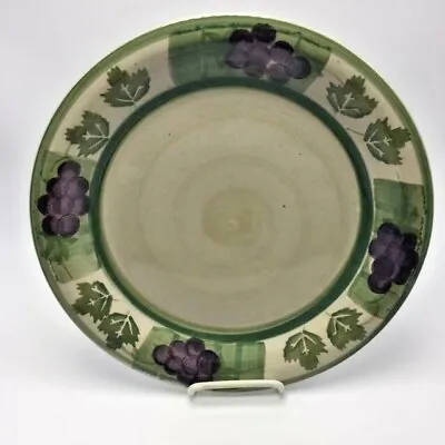 Napa Grape By Mulberry Home Collection: 10  Dinner Plate • $19.95