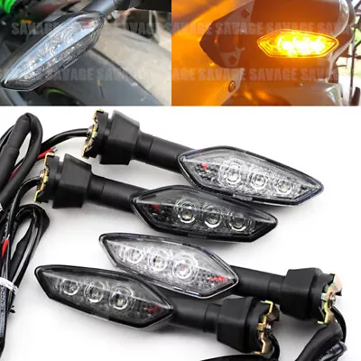 Rear LED Turn Signal Light Lamp For KAWASAKI ZX6R/10R NINJA 650/300/400 2023 22 • $24.29