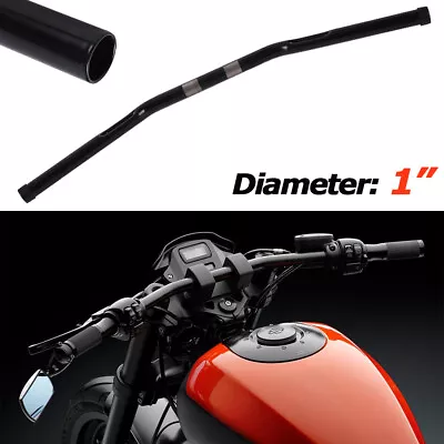$35.20 • Buy 1  Drag Bar Handlebars Z Bars For Harley Sportster XL 883 1200 Bobber Custom NEW