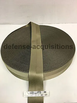 2 1/4 Inch MilSpec Military Webbing MIL-W-4088 T/8C C/1A COYOTE • $1.39