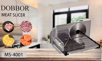 £38.85 • Buy Electric Meat Slicer, Bread Cheese Deli Food Slicer With Adjustable Blade