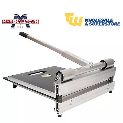 Marshalltown Bullet 20” EZ Flooring Cutting Shear Slide Cutter Precision Cut • £879.99