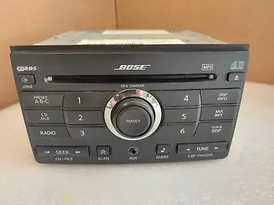 2007 Nissan Maxima Am-fm-6 Disc Bose Audio Radio W/o Navigation Id 28185zk31a • $66.75