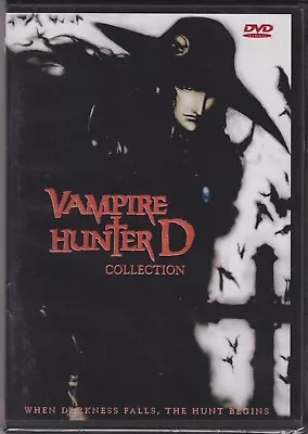 Vampire Hunter D | Special Edition + Blood Lust | 2 Movies (DVD 1985 2000)  • $18.96