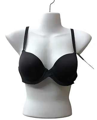 Maidenform Women's One Fabulous Fit 2.0 Tailored Demi Bra DM7543 - Black 34B • $26.99