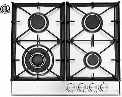 Refurbished RambleWood GC4-50N 4 Burner Natural Gas Cooktop • $100