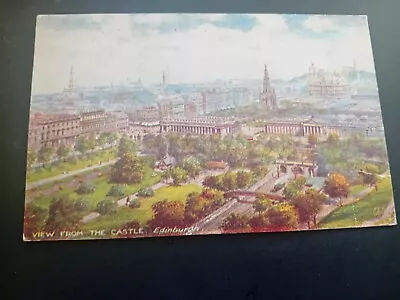 Vintage Postcard Edinburgh 1919 Tuck's Postcard • £1.25