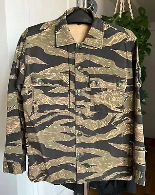 Buzz Rickson's Jacket L Authentic Rare Gold Tiger Stripe Men’s Large Japan Made • $150