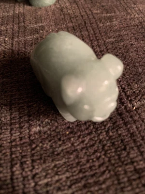 £4.88 • Buy Jade Chinese Astrology Pig Figure Approx. 1.25” Tall
