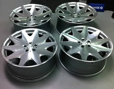 19  Mrr Hr3 Silver 19x8.5 / 19x9.5 Wheels Fit Mercedes S430 S500 S550 S55 E350 • $1299