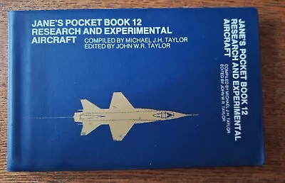 Jane's Pocket Book 12 - Research And Experimnetal Aircraft - 1976 • £11.99