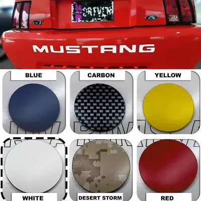 WHITE Rear Bumper Letters Inserts For Mustang 1999 - 2004 Plastic • $23.99