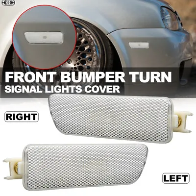 CLEAR Front Bumper Reflector Side Marker Light For VW MK4 GOLF JETTA CABRIO • $10.99