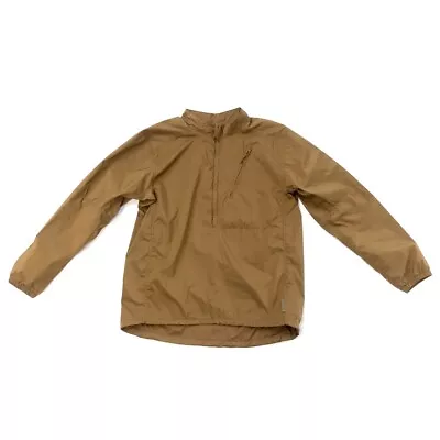 Wild Things PCU Level 4 Half-Zip Windshirt LARGE (L) Packable Coyote Brown E0D • $90