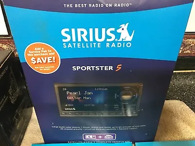 $110 • Buy Sirius SP5TK1 Car & Home Satellite Radio With Trek Truck/veh Antenna.