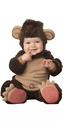 Infant Baby Lil Monkey Zoo Animal Jumpsuit Costume SIZE 18mo-2T (with Defect) • $37.99