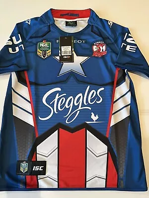 2014 Sydney Roosters Captain America Jersey Adults Small • $150