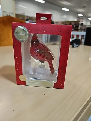 Hallmark Keepsake Premium Porcelain Ornament Red Cardinal 2019 • $19.99