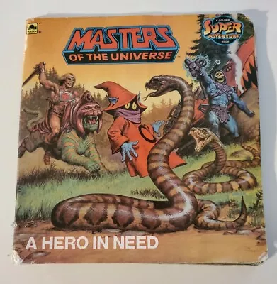 A HERO IN NEED (MASTERS OF THE UNIVERSE) By Golden Books - READ DESCRIPTION • $10