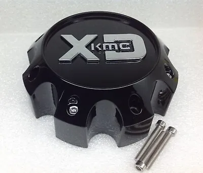 KMC XD Series Gloss Black 8 Lug Wheel Replacement Center Cap 1079L170GB1-H63 • $24