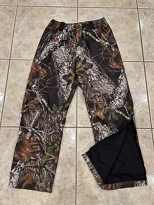 Mens XL BROWNING Hells Canyon Odorsmart All Terrain Mossy Oak Camo Hunting Pants • $24.99