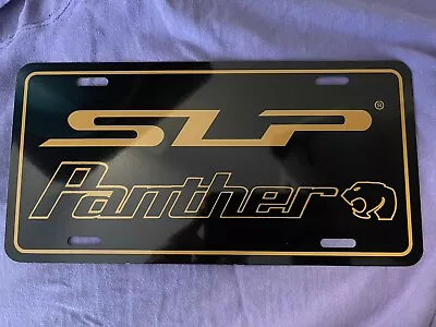Custom Slp Panther License Plate Camaro Ss Z28ss Zl1 Z28 Lt Ls Zl • $14