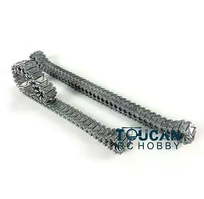 Metal Tracks For HengLong Sherman M4A3 3898 1/16 RC Tank Accessories Parts DIY • $56.01