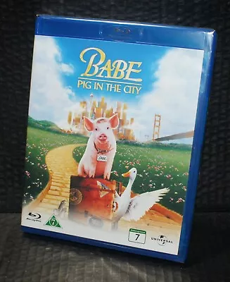 Babe Pig In The City Blu Ray Run Time 95 Min Approx Brand New Foil P&P Free • £6.49