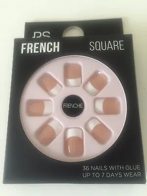 Frenchie Square False Nails • £4