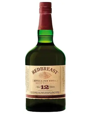 Redbreast 12 Year Old Irish Whiskey 700mL Bottle • $141.90