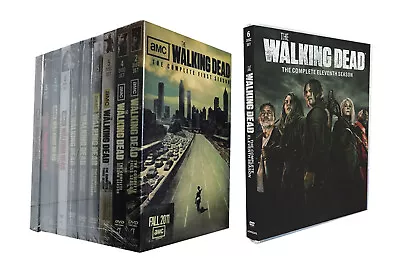 The Walking Dead Seasons 1-11 DVD Complete Series 53-Discs NEW Sealed Region 1 • $62