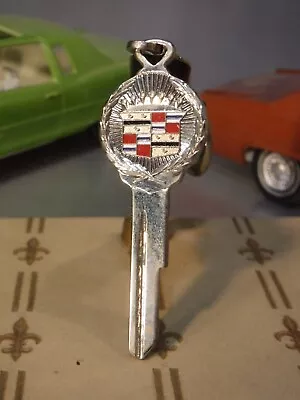 Vintage Cadillac “A” UNCUT Silver Key Fit 1971 1975 1979 1983 To 1986.  B48 • $30