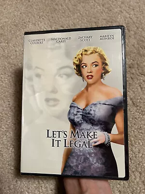 Lets Make It Legal (DVD 2004 Marilyn Monroe Diamond Collection) NEW SEALED • $3.99