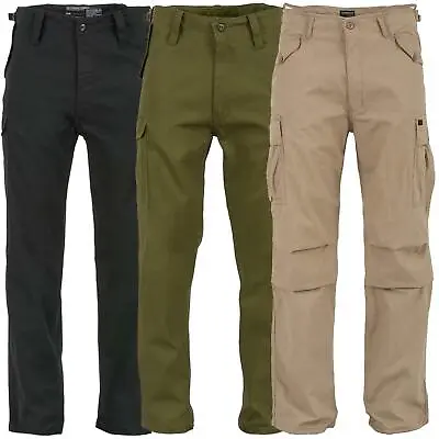 Highlander M65 Ripstop Combat Trousers Lightweight Cotton Military Army Cadet • £26.95