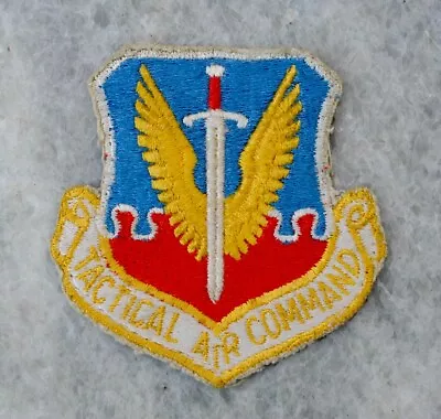 Vintage Military U.S. Air Force Tactical Air Command Embroidered Patch • $5.98