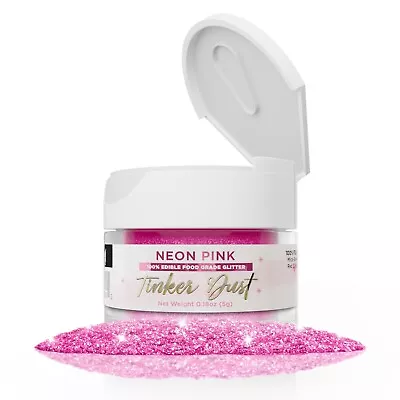 Bakell® Neon Pink Tinker Dust® 5g Edible Glitter • $12.95