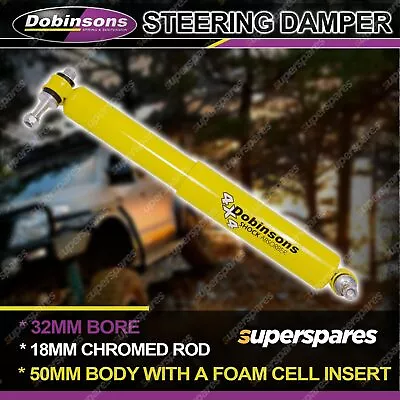 1x Front Dobinsons Heavy Duty Steering Damper For Jeep Grand Cherokee ZJ-ZG WJ • $181.95