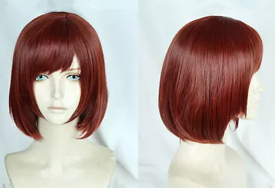 Kingdom Hearts 3 Kairi Wig Wig Cosplay Costumes Costume Brown Red Brown Red • $28.32
