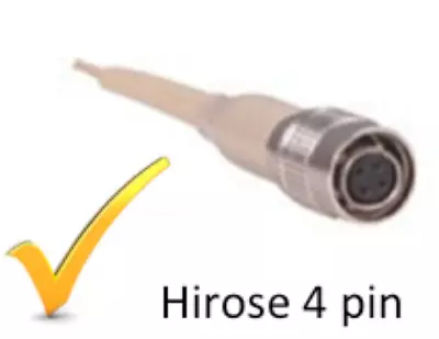£9.56 • Buy Hirose 4 Pin For Wireless Bodypacks Cameras - Cream - ZAXCOM SONY Audio-Technica