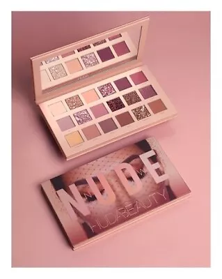 Authentic Huda Beauty	The New Nude Eyeshadow Palette • $90