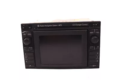 CD Car Radio VW MFD Radio Navigation System 3B0035191 DX Golf Passat Sharan Code • $160.42