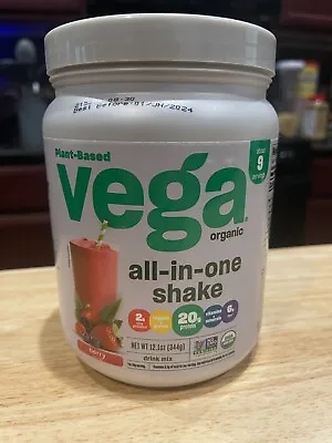 Vega Vega One Organic All-In-One Shake Berry 12.1 Oz Powder • $45