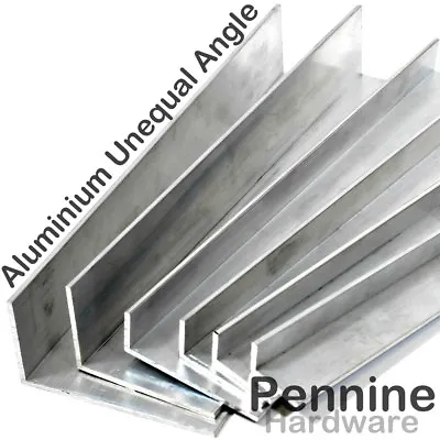 £5.05 • Buy ALUMINIUM UNEQUAL Extruded ANGLE UK Bandsaw Cut Special Lengths Cut To Order