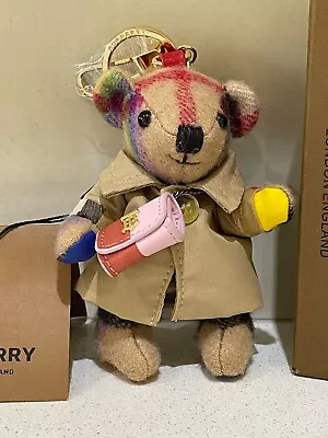 Burberry Keyring With Bear Charm In Coat With Bag • $350